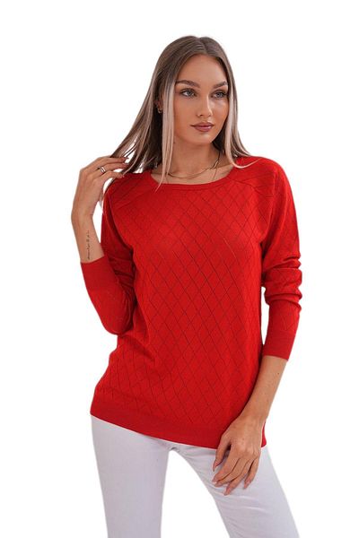 lavella Women's Diamond Slice Print Sweater 12781 Bgl-St04110