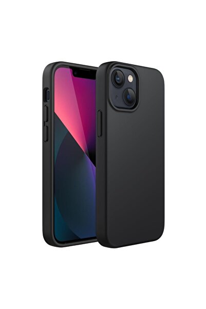 HANPORIUM حافظة سيليكون متوافقة مع هاتف Apple iPhone 13 Mini - غطاء حماية كام...