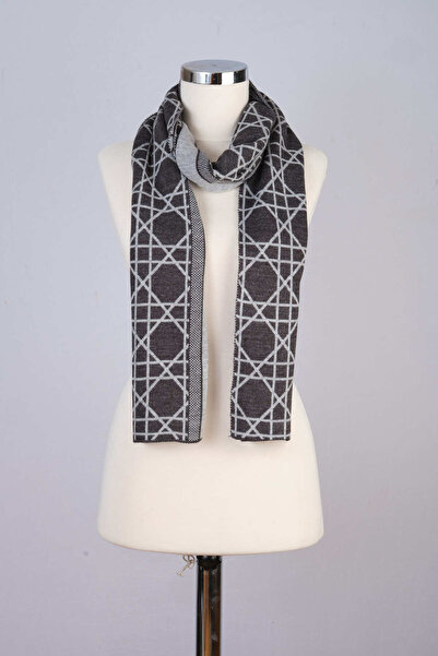 Sebir Moda Cannage Patterned Knitwear Scarf