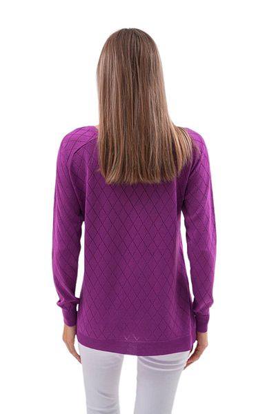 lavella Women's Diamond Slice Print Sweater 12781 Bgl-St04110