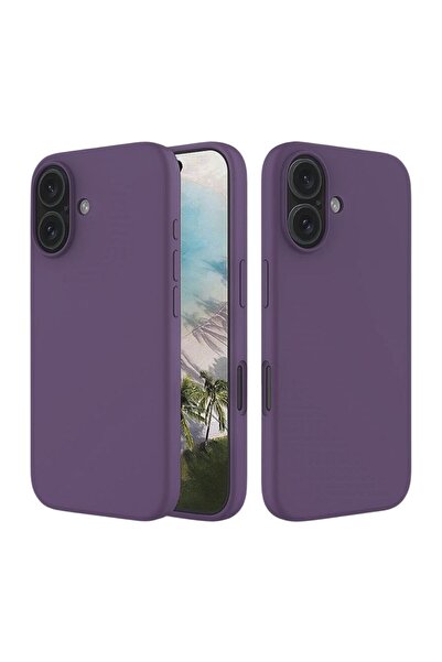 HANPORIUM حافظة سيليكون متوافقة مع هاتف Apple iPhone 16 Plus - غطاء حماية كام...