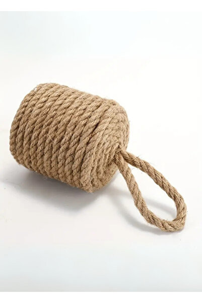 HomeTurko Vintage Jute Braided Weighted Door Stopper - Διακόσμηση για το σπίτι και το δωμάτιο γραφείου
