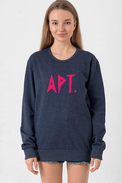 Tshirthane Blackpink Apt Indigo Women's 2Ip Sweatshirt