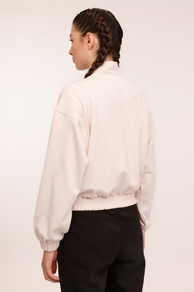 lumberjack Κρεμ Γυναικείο Φούτερ A101893654