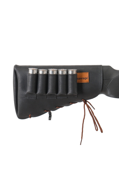 El Biz Deri Dipçik Fişekliği - Savage - Siyah - 5'li