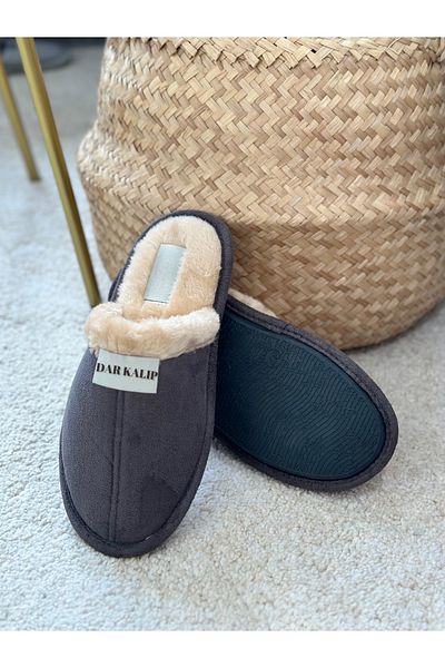Special Action Men's and Women's Home Slippers - Winter Dowry Slippers with Fur Inside, Light Sole, Noiseless (Narrow Fit)