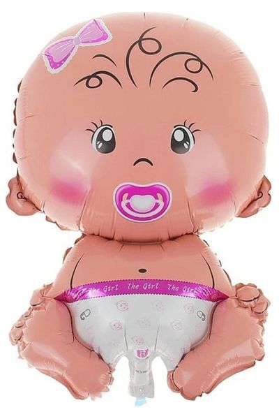 BALON DİYARI Baby Girl and Boy Gender Party Balloon - Baby Girl and Boy Birthday Balloon