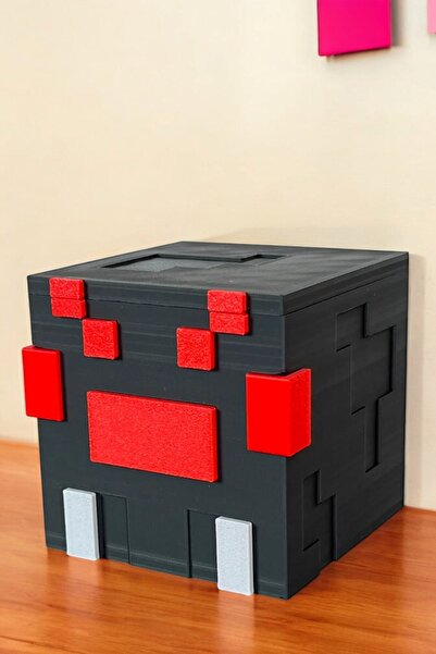 FigürDizayn Minecraft Spider Örümcek Kalemlik 8 cm Kalem Kutusu