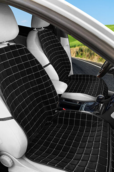 TUSBA MARKET Pernă de scaun auto Taytüyü neagră - 1+1 scaune față, cu buzunar...