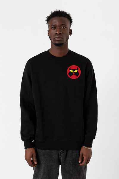 Tshirthane Мъжки суитшърт Inspector Gadget Mad Black 2ip