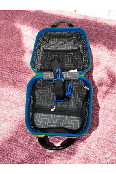 Cap Polo's حقيبة مكياج للسيدات باللون الأزرق PPM114