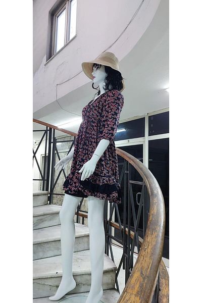 EREN STYLE Rochie și tunică etnică cu modele florale