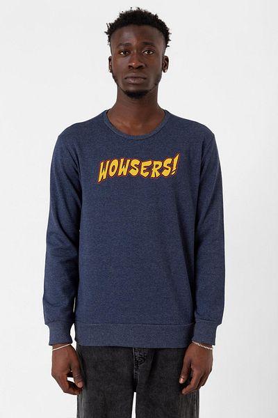 Tshirthane Ανδρικό φούτερ με 2 κορδόνια Inspector Gadget Wowsers indigo