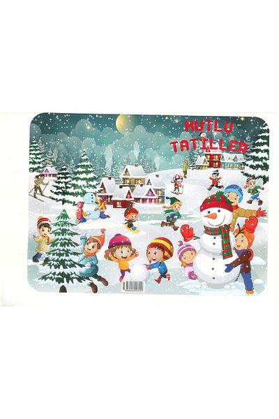 şahane parti Karne Sleeve Winter Fun And Kids 20 Pieces