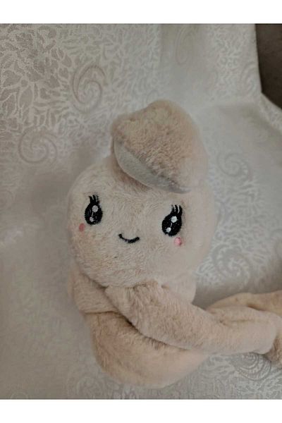 Fua Shop Children's Plush Cute Face Figured Movable Ear Movable Sound Winter Earmuff