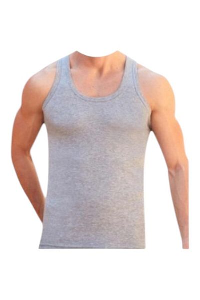 MODA Öz Yakut Men's Combed Cotton Tank Top 6 Pack Cotton