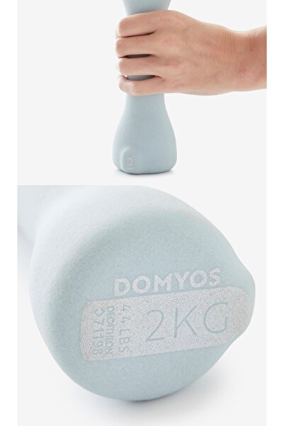 Decathlon fitness dambılı 2x2 kg mavi easy