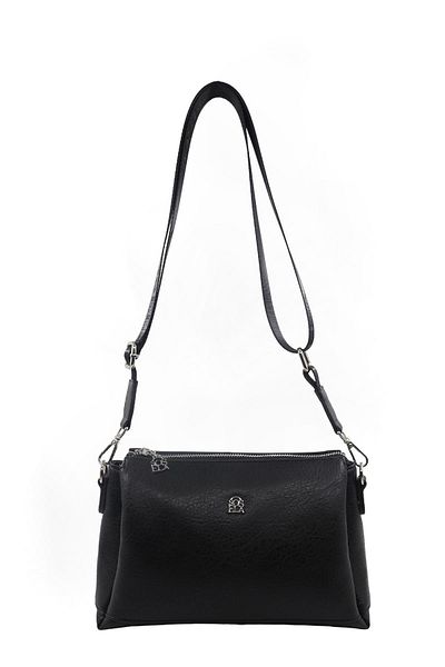 SOSELA 67-7166 Women's Black Crossbody Bag