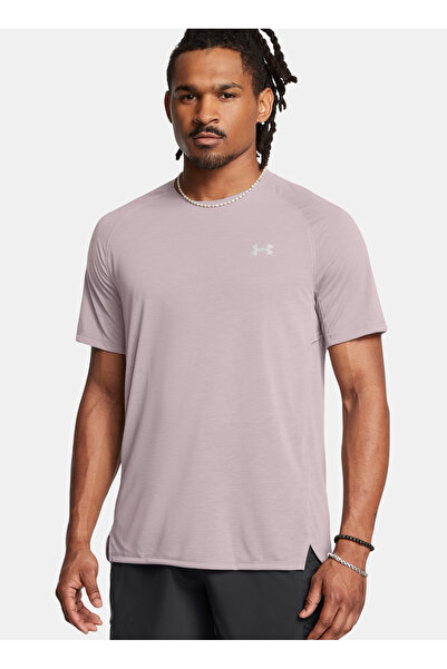Under Armour Gri Erkek Yuvarlak Yaka Normal Kalıp T-Shirt 1383239-015 UA TRAI...