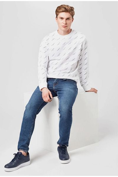 Calvin Klein Crewneck Institutional All over Print