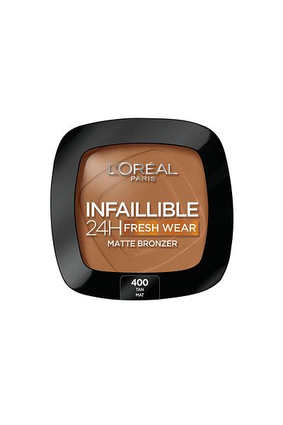L'Oreal Paris Infaillible 24h Fresh Wear Matte Bronzer #400-tan Doré 9 gr