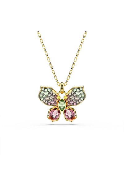 Swarovski Idylli Mehrfarbige Schmetterlingshalskette 5709950