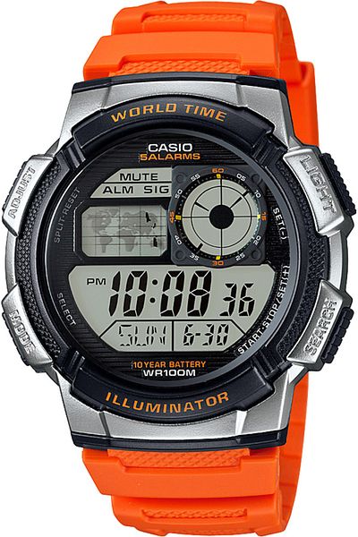 Casio Ae-1000W-4B Men's Wrist Watch