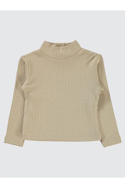 Pierre Cardin 2-5 Years Old Girl Beige Sweatshirt