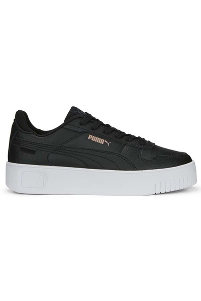 Puma 389390 Carina Street Sneaker Unisex Spor Ayakkabı SİYAH-BEYAZ