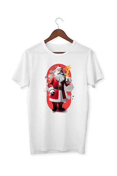 ALPŞAN TİCARET DEDA MRAZ Sa deznom T-shirt - Deca i odrasli, Vizualno Štampano