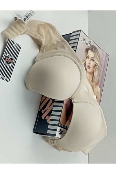 Orkide 8810 Model - Foam Cup Detailed Basic Bra