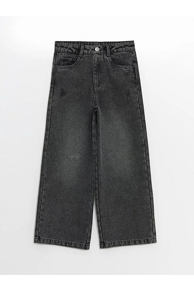 LC Waikiki Lcw Kids Mixed Waist Adjustable Elastic Girls' Jean Pants