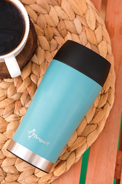 Penguen Mug Thermos - 300 ml |   Leak-Proof, Double-Lined, Vacuum Insulated, Stainless Steel