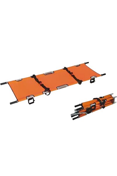 MEDİKALBİM 4'e Katlanabilir Hastane Sedyesi Hasta Taşıma Sedyesi Acil Sedyesi...