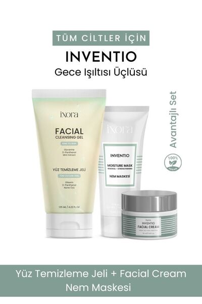Ixora Tüm Cilt Tipleri İçin- Avantajlı Cilt Yenileme Seti