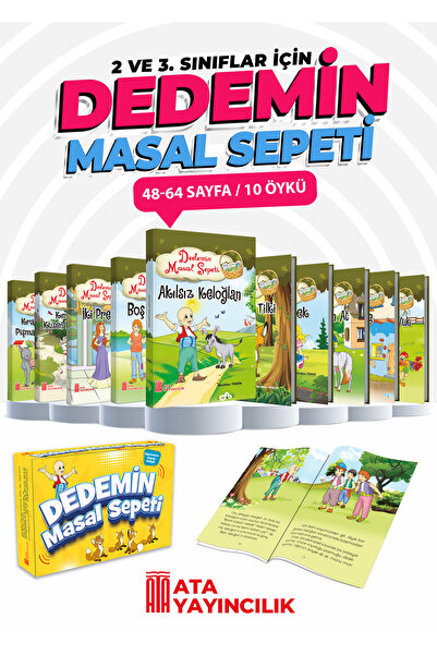 Ata Yayıncılık Dedemin Masal Sepeti (2 ve 3. Sınıflar)