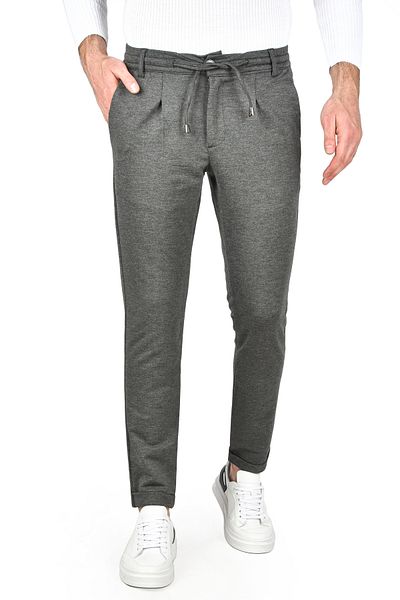 Rizz up Men's Elastic Waist Slim Fit Lycra Sports Pants 2385