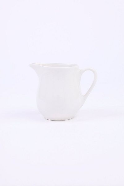 Muy Mucho Gold Edged Milk Jug 250 ml, White