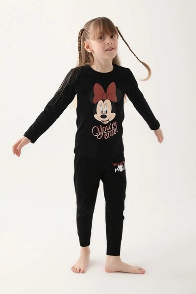 Minnie Mouse Μαύρο κορίτσι σερβιτόρος διπλό κοστούμι