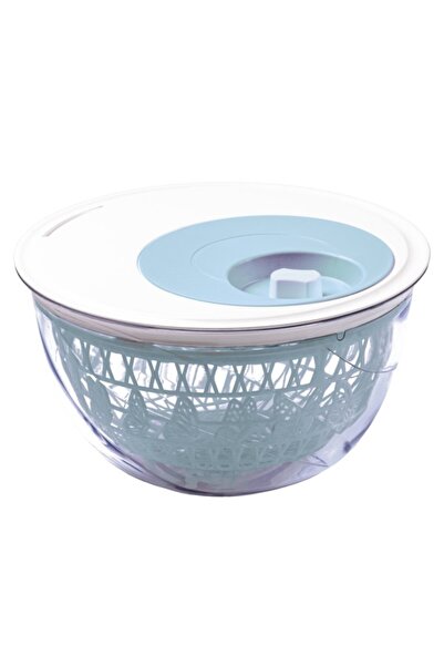 Snips وعاء سلطة بلاستيكي خالٍ من الفثالات مع غطاء سعة 4 لتر