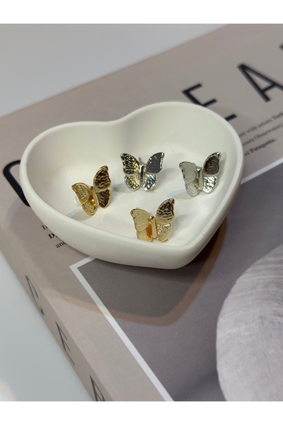 Butik 4lü Kelebek Küpe