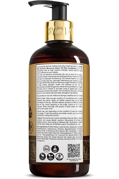WOW Skin Science Argan Oil Conditioner 300ml