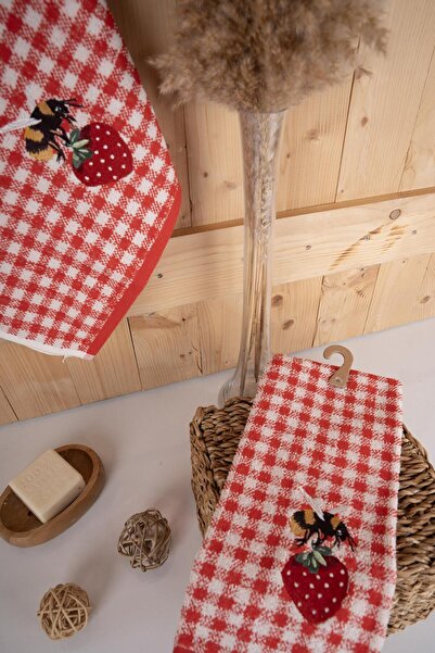 Baveno Набір подарункових рушників з вишивкою Baveno - 100% бавовна, 40x66 см