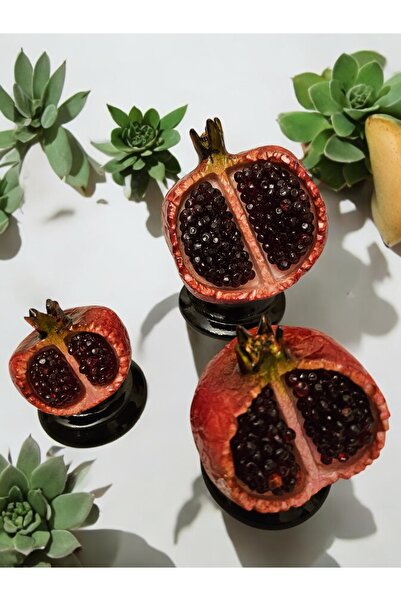 GİTTİGİTTİ 3'lü Nar Dekoratif Obje