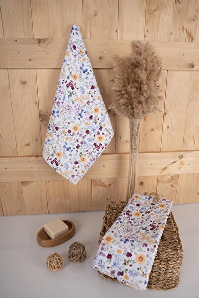 Baveno Набір подарункових рушників з вишивкою Baveno - 100% бавовна, 40x66 см