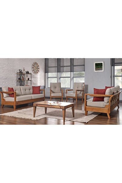 Mobilya Dükkanım Md Flamingo Iskandinav Koltuk Takımı (3 3 1 1) Mdn112