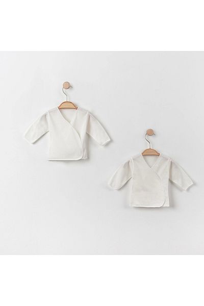 Sema Baby Ecru Color Newborn 2-Piece Underwear Set