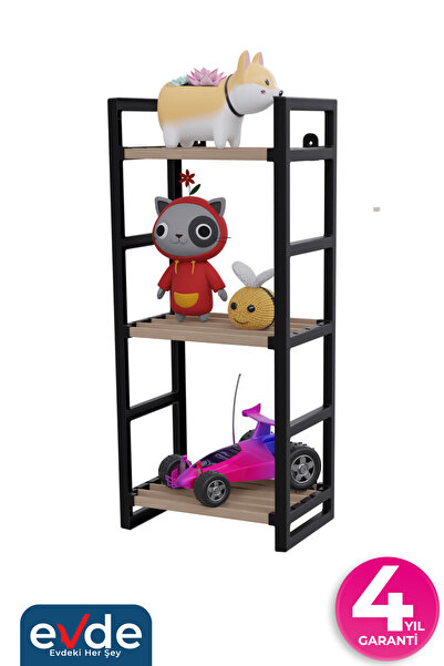 SEOWOOD 3 Katlı Süper Kalite Siyah Banyo Düzenleyici Raf