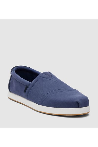 Toms Mens Toms Alp Fwd Textured Slip-On Shoes Light Blue 14