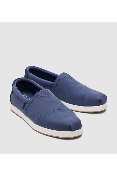 Toms Mens Toms Alp Fwd Textured Slip-On Shoes Light Blue 14